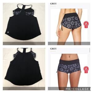 TYR EDESSA DELLA SWIM BOYSHORT & TANKINI size medium 8